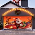 thumbnail image 4 of SIfdSeng Get it Fast Large Garage Door Banner Outdoor for Holiday Season Front Porch Yard Festive Xmas Welcome Sign, 4 of 5