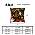 thumbnail image 5 of Christmas Velvet Throw Pillow Covers with Unique Patterns - Set of 2 Throw Pillow Inserts Included for Home Decor, 16x16, 18x18, 20x20 Inches, 5 of 6
