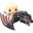 thumbnail image 2 of Funko POP Rides: Juego de Tronos - Figura de Acción de Dragon & Daenerys Funko Funko QZJH002411 Blanco Unitalla Funko Pop Game of Thrones Daenerys and Drogon 15 DAÑO, 2 of 2