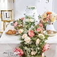 thumbnail image 3 of Guirnalda de flores artificiales Ponking Wedding Arch, color champán, 3 of 9