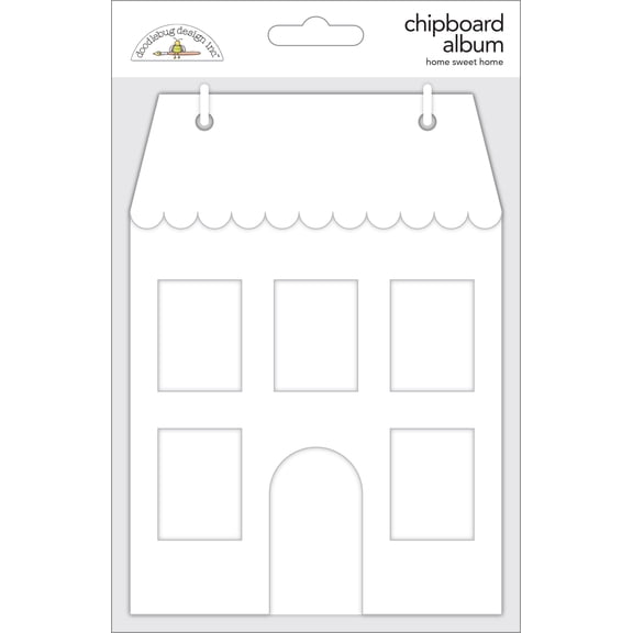 Doodblebug Chipboard Album-Home Sweet Home