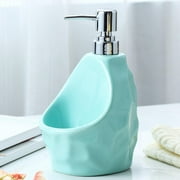 650ml Soap Dispenser, Kitchen Accessories Holds Stores Sponges Scrubbers Brushes Pump Bottle for Hand Soap Essential Oil Dish soap Blue