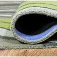 thumbnail image 6 of Rugsotic Carpets Hand Tufted Wool Eco-Friendly 6'x9' Area Rugs Rectangle Green Abstract Modern High Pile Thick Handmade Anti Skid Indoor Rug for Living Room, Bedroom K00672, 6 of 9