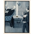thumbnail image 2 of Peter Newell 15x18 Gold Ornate Wood Frame and Double Matted Museum Art Print Titled - The Rocket Book Pl 03 (1912), 2 of 4