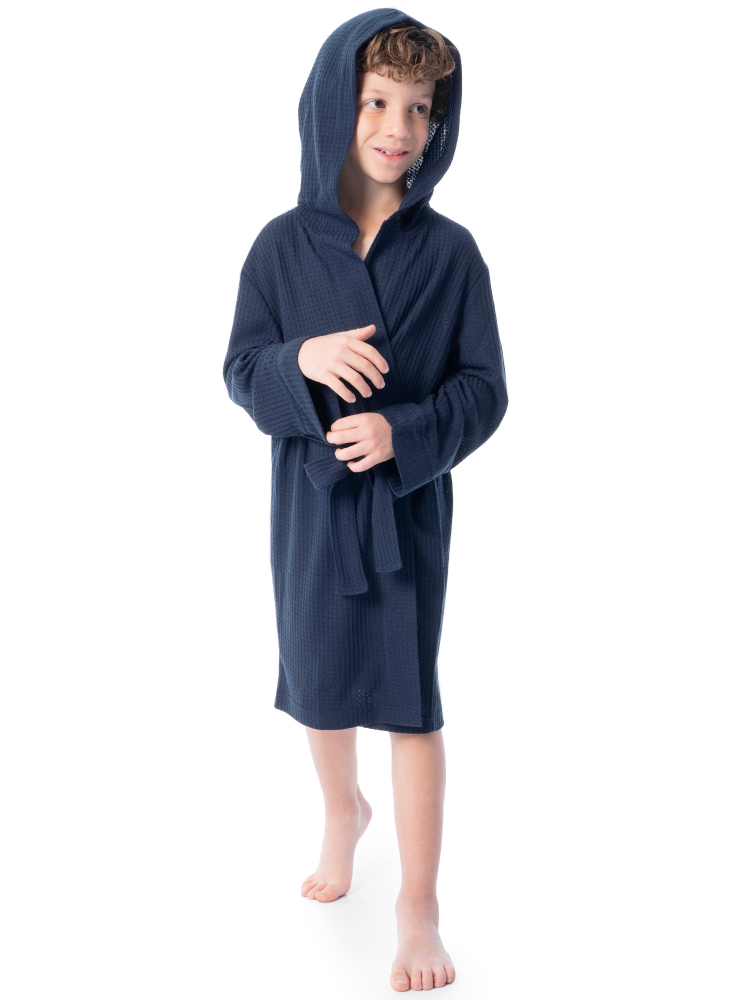Fruit of the Loom Boy's & Girl's Waffle Pajama Sleep Robe, Sizes 4/5 -14/16