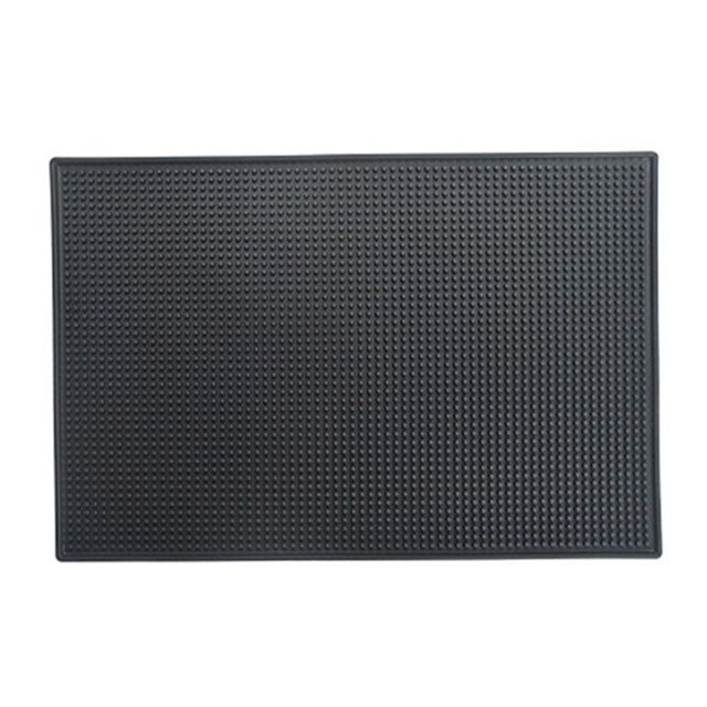 Black Bar Mat Rubber Bar Service Spill Mat Rubber Bar Mat Bar Runner Glass Drip Tray Beer Drink