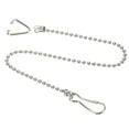 thumbnail image 1 of Uxcell Levier de Poignée de Toilette 9,84 Pouces Remplacement à Bille Flappers Chaîne Acier Inoxydable Ton Argent 3 Pcs, 1 of 6