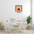 thumbnail image 2 of Stupell Industries Modern Albers Abstraction Layered Squares Red Blush Green Modern Painting White Framed Art Print Wall Art, 24 x 30, Design by Ros Ruseva, 2 of 7