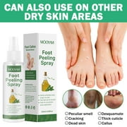 Mooyam Tea Tree Oil Foot Peeling Spray 4.06 fl. oz. Works In Seconds To Gently Exfoliate Rough Dry Skin & Hydrate Feet. Unisex