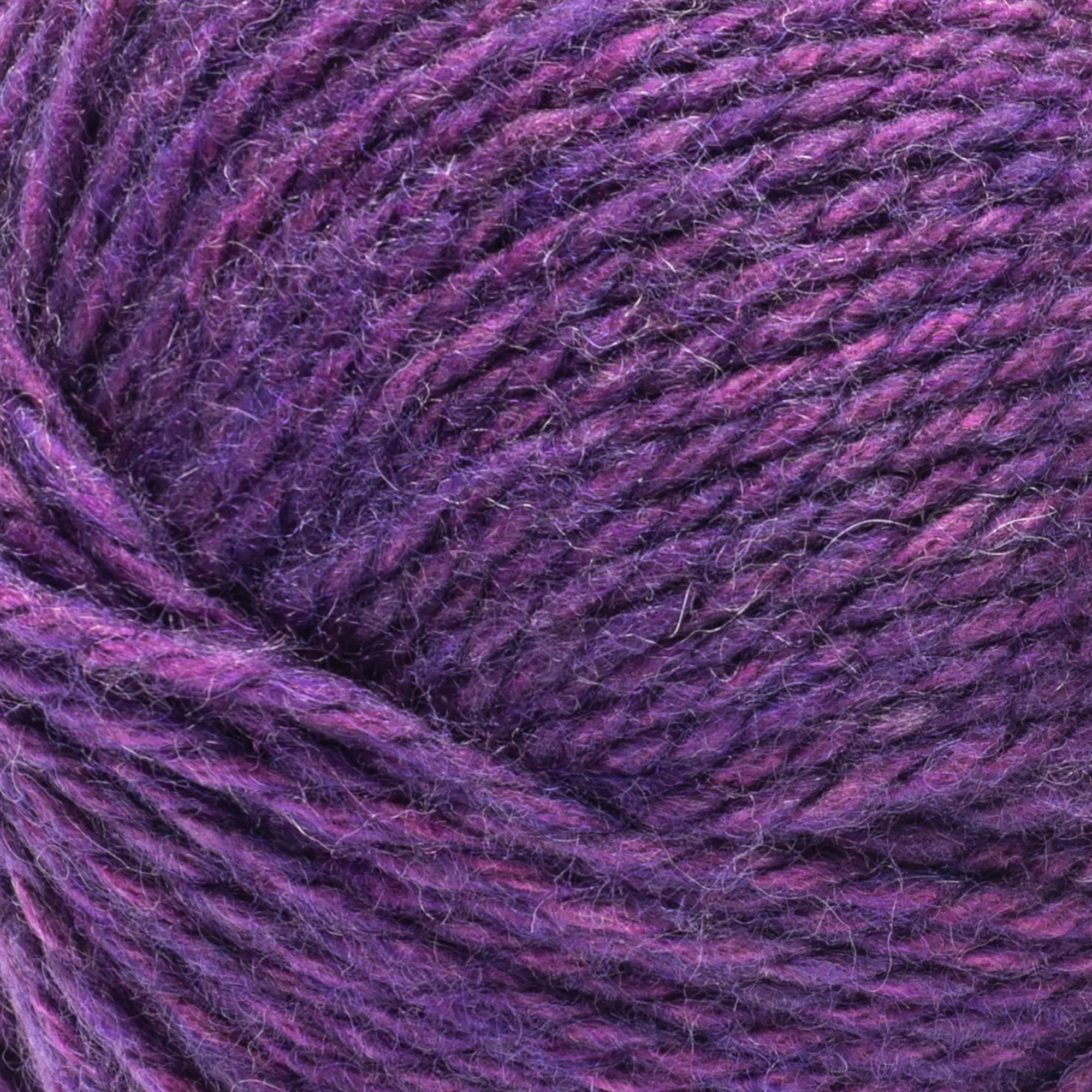 Bernat® Future Recycled Cotton™ #4 Worsted (Medium) Mixed Recycled Fibers Yarn, Grape 6oz/170g 419 Yards (3 Pack)