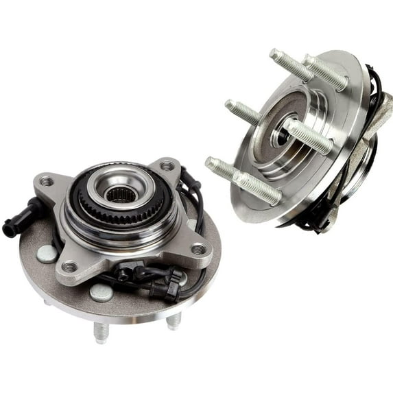 Afa Motors Front Wheel Bearing Hub Assembly 4WD w/ABS with 6 Lug Compatible with Ford Expedition,Lincoln Navigator Wheel Bearing 515043 Pair