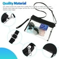 thumbnail image 2 of Clear Crossbody Bag for Women, EEEkit Stadium Approved Clear Shoulder Bag, Clear Clutch Bag, Transparent Handbag Purse, Adjustable Women's Clear Concert Bag, 2 of 9