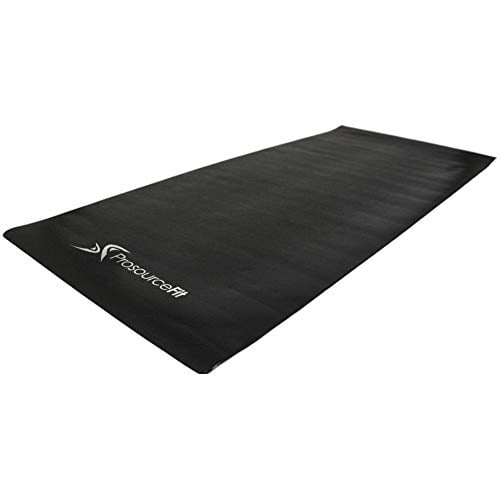 ProSource Fit Treadmill & Exercise Equipment Mats, Regular (6.5?L x 3?W x 5/32?T) Designs, High Density PVC Floor Protector (ps-1920-tread)