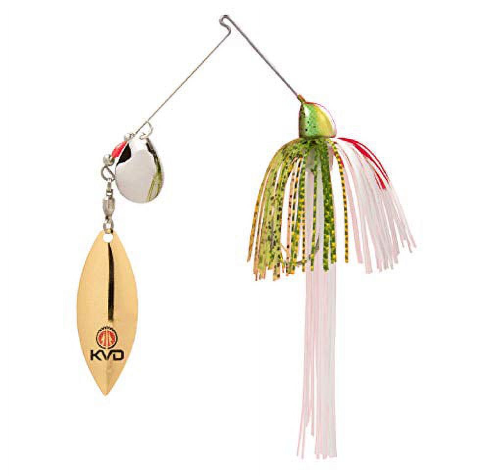Strike King KVD Finesse Spin Chrome Sexy Shad
