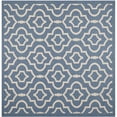 thumbnail image 1 of Safavieh Courtyard Blue Indoor Outdoor Rug - Square 7'10", 1 of 5