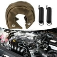 thumbnail image 3 of Glassfiber Turbo Blanket Heat Shield Barrier 1000Degree Celsius Temp Rating Fits, 3 of 10