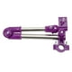 thumbnail image 4 of Paraguas de bicicleta de acero inoxidable, soporte giratorio de 360 grados para cochecito de exterior, soporte para paraguas, color morado, 4 of 14