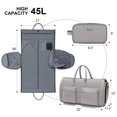 thumbnail image 2 of Perchero Modoker convertible con neceser gris claro, 2 of 7