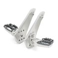 thumbnail image 5 of Motorcycle Folding Footrest for HONDA XADV X-ADV 750 Silver, 5 of 5