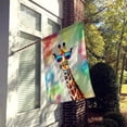 thumbnail image 2 of Hippie Animal Giraffe House Flag, 2 of 5