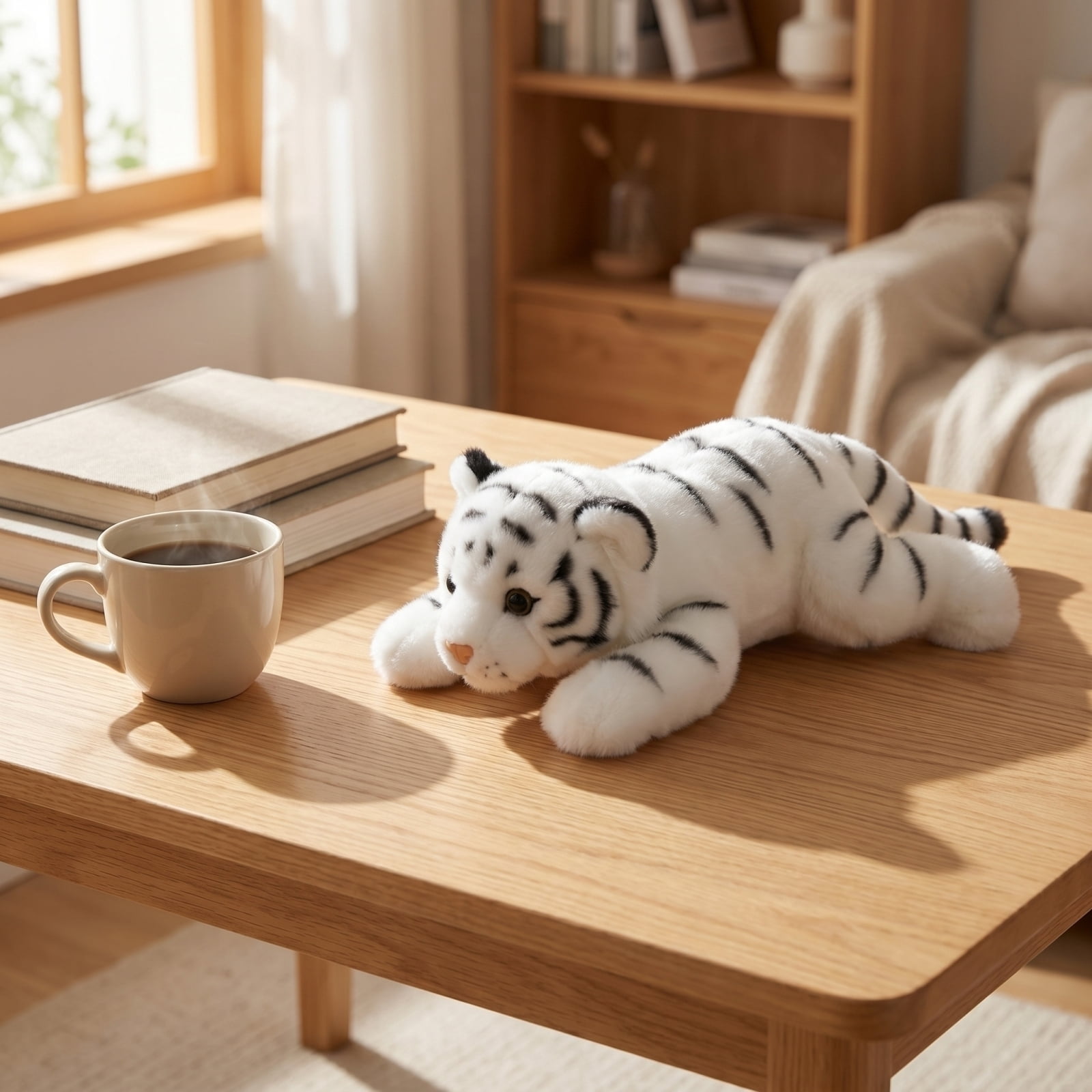 Tiger Weighted Stuffed Animals, 18 Inch Tigers Plush Toy,Stuffed Tiger Plushies Cute Weighted Tigers Plush Pillow Dolls Gifts for Kids Boys Girls