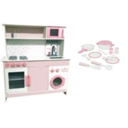 Spark Create Imagine Deluxe Wooden Play Kitchen with Spark Create Imagine Deluxe Wooden Play Kitchen with