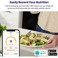 thumbnail image 3 of Smart Food Nutrition Scale, 11 Pounds-Large, 304 Stainless Steel & Smart Scale for Body Weight, Accurate to 0.05lb (0.02kg) Digital Bathroom Weighing Machine, 400lb, 3 of 6