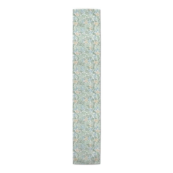 Creative Products Autumn Leaf Pattern 16x72 Poly Twill Table Runner