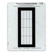 Compose It Grid - 8" x 10", Single Grid, 1:3