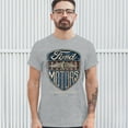 thumbnail image 3 of Tee Hunt Ford Motors Legendary Power T-Shirt Automotive Licensed Men's Tee, Gray, Large, 3 of 5