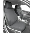 thumbnail image 2 of CalTrend Front Cordura Seat Covers for 2011-2020 Nissan 370Z - NS142-08CA Light Grey Insert and Trim, 2 of 3