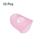 thumbnail image 3 of Protector de punta de dedo antideslizante Uxcell, paquete de 10 protectores de dedo de silicona, rosa, 3 of 6