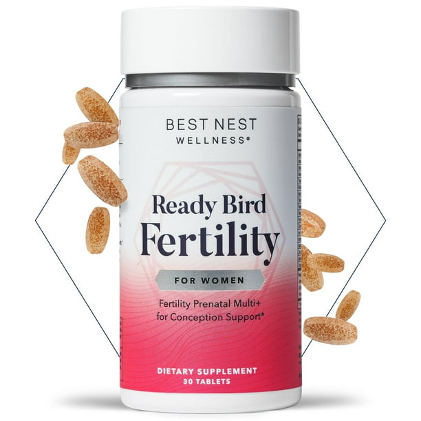 Best Nest Wellness Ready Bird Womens Fertility Formula 3 In 1