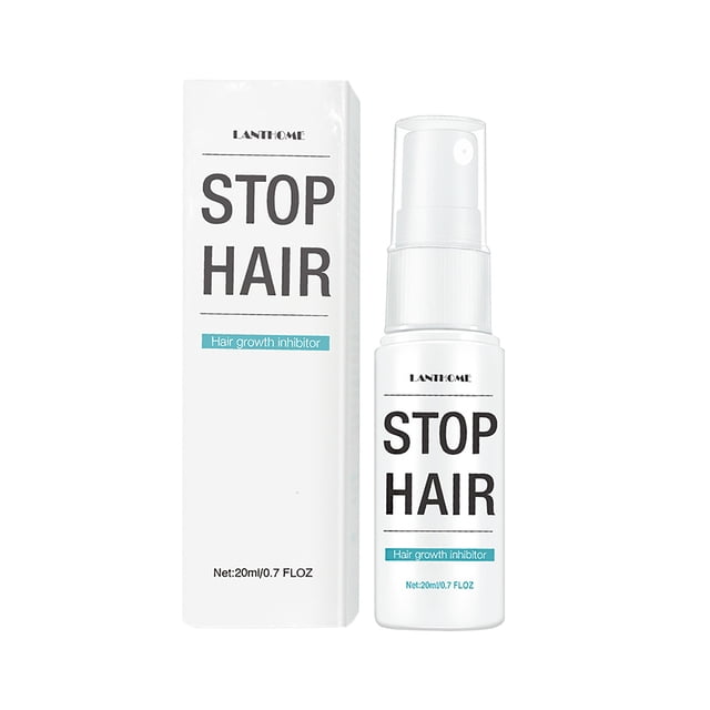 Spray inhibidor del vello, reduce los poros y repara la piel suave. 20 ml. Spray supresor del vello.