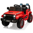 thumbnail image 1 of Kids Ride On Truck Car, 12V Battery Powered Electric Vehicles Toy w/Parent Remote Control, Spring Suspension, 3 Speeds, LED Lights, Music & Horn, Electric Cars for Kids, Gift for Boy Girl, 1 of 6