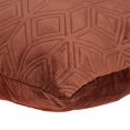 thumbnail image 4 of Parkland Collection PILL21345P Aleta Transitional Burnt Orange Square Throw Pillow, 4 of 6
