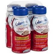 Glucerna Advance Chocolate Shake, 4 CT (Pack of 4)