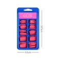 thumbnail image 5 of BAETEUY 100 Pcs/Box Nail Tips Long Shape Full Paste ABS Portable False Nails for Girl, 5 of 8