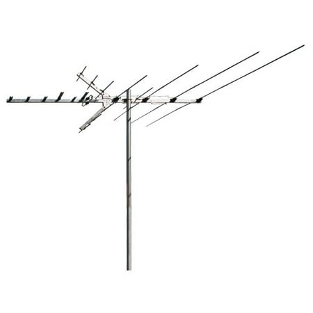 RCA Outdoor 60 Mile Antenna With Mast - UHF, VHF and HDTV