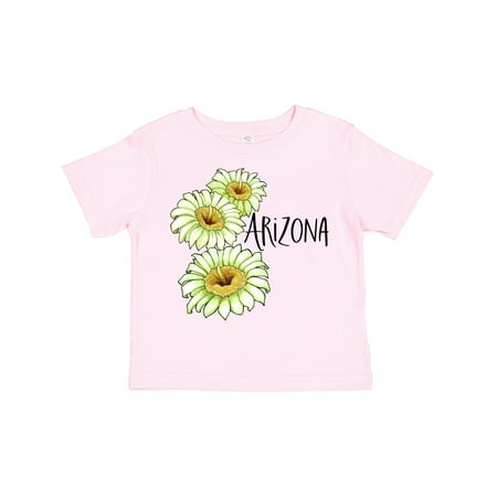 

Inktastic Arizona Saguaro Cactus Flowers Gift Toddler Boy or Toddler Girl T-Shirt