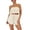 A-White157, variant on Women's Ruffle Tube Top Two Piece Sets Drawstring Waist Beach Matching Suits
