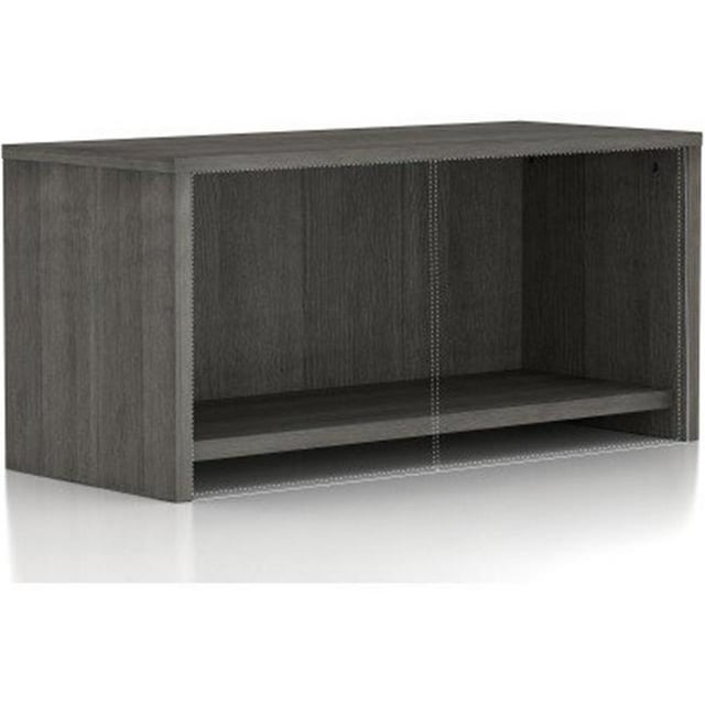 Lorell LLR16241 Weathered Charcoal Gray Wall Mount Hutch