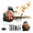 63CC 2 Cycle 665CFM 3HP 205MPH(Orange), variant on YNCE Leaf Blower, 63CC 2 Stroke Backpack Gas Leaf Blower, Backpack Blower, Gas Blower, Up to 665CFM , Powerful Clearing, for Lawn Care Yard Dust Debris (Orange)