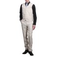 thumbnail image 2 of Adam Baker by Enzo Mens E58302-7 Modern Fit Luxury Linen Vest - Tan - S, 2 of 2