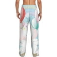 thumbnail image 3 of Xecao Cute Elephant Men's Straight Lounge Pajama Pants: The Ultimate in Comfortable Sleepwear, 3 of 9