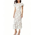 thumbnail image 5 of Women's Floral Embroidery Maxi Dress Wedding Guest Dress Evening Party Dress, 5 of 5