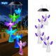 thumbnail image 5 of Carillón de Ángel, Luz Solar Que , LED, Carillón Solar, Móvil , Impermeable, Decorativo, Campana Púrpura Soledad Luz de carillón de viento, 5 of 7