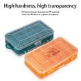 thumbnail image 4 of Caja de almacenamiento de doble cara Bearachild Sujetadores de señuelos Tuercas Cebos Amarillo Verde, 4 of 6