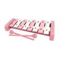 thumbnail image 1 of Pink Wooden Eight Key Xylophone For Children Promotes Hand Eye Coordination And Musical Development Safe Play Instrument Ages 3 And Above 135 Chars, 1 of 5