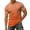 tshirts 80#Orange, variant on ZXLBBD Men T Shirts Short Sleeve Gradient Color V Neck Tee with Front Pocket Loose Breathable Beach Gym Workout Shirts Summer Outdoor Tshirts,Light Gray,6XL